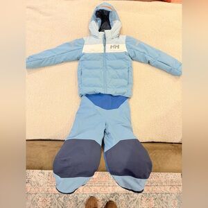 Helly Hansen Kids’ Vertical Insulated Ski Jacket with matching ski pants